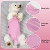 cyeollo Dog Surgery Recovery Suit Soft Breathable Female Male Pet