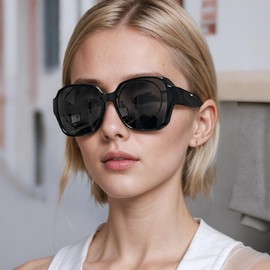 D Lolylad Over Glasses Sunglasses Womens Mens- Fit over Sunglasses for Prescription Polarized Lens