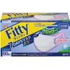 Fitty 7DAYS Mask EX Plus - 60 Pieces in White, with a Subtle Hue