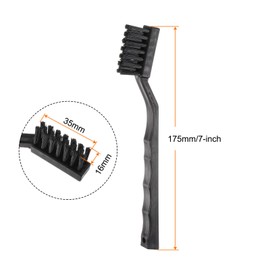 HARFINGTON 3pcs Anti-Static Cleaning Brush 16x35mm PV Plastic Conductive Bristles Anti Static ESD Brushes for Clean PCB Laptop Keyboard Fan and Other Electronic Devices