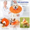 Dog Recovery Collar,Dog Soft Cone Collar Alternative After Surgery,Adjustable,Breathable E