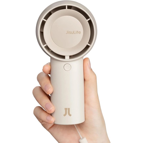 Handheld Portable Turbo Fan [16H Max Cooling Time], 4000mAh USB