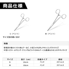 Foursep Pliers Lures Hook Removal Portable Forceps Fishing Hooks Easy to Remove Fishing Props (16cm)