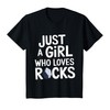 Kids Rocks Just a Girl Who Loves Rocks Geology Funny