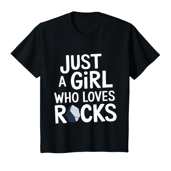 Kids Rocks Just a Girl Who Loves Rocks Geology Funny