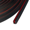 Edge Trim, 1/8" Rubber Edge Trim, Flexible Self Adhesive U