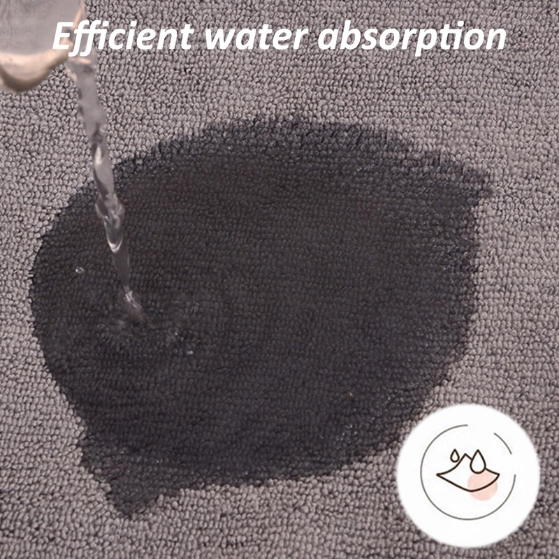 Quick Drying Dog Bathrobe and Towel - Gray Drying Robe