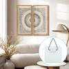 Hitefu 25 Pcs Adhesive Picture Hanger, Sticky Foamboard Picture Hooks