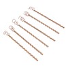 6PCS Electroculture Stakes Stable Support Garden Antenna Copper Coil for