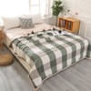 DOTBUY-SHOP Quilted Bedspreads, Check Quilt Bed Throws Cotton Filling Duvet