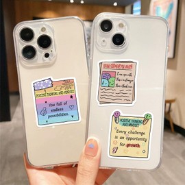 Mental Health Aufkleber Psychische Gesundheit Sticker Set 50 Stücke Niedlich Deko für Auto Laptop Skateboard Fahrrad Moped Motorrad Fahrrad Computer,Geeignet für Erwachsene Kinder