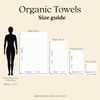 Misona 100% Organic Cotton Pack of 2 Face Cloths 30
