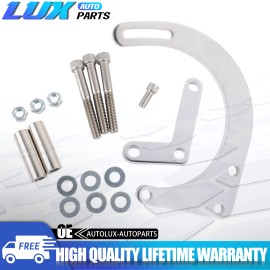 VEHITO Low Mount Alternator Bracket for 55-68 Chevy SBC Engine Short Water Pump 283 350