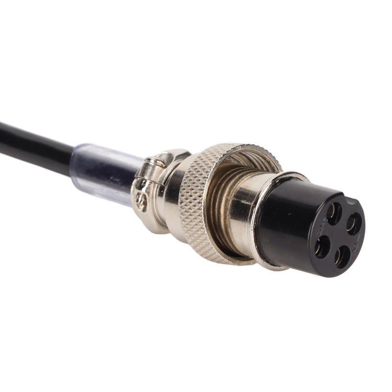 Radio Microphone Cable Replacement Female Hand Mic Cord with Prewired