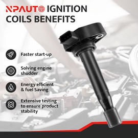Ignition Coil Pack Compatible with V6 3.0 3.2 3.5 2000 2001 2002 2003 2004 2005 2006 2007 Honda Accord Odyssey LX EX, 2000-2008 Acura TL, 01-03 Acura CL, 05-08 RL, UF242 90919-02247, 6pc