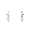 DUR O5300 Seagull Stud Earrings 925 Sterling Silver 11 x