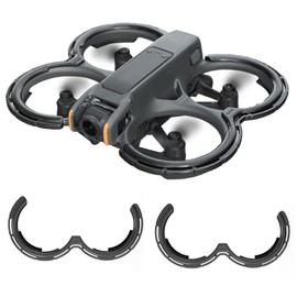 Chingcoo Propeller Protection for DJI Avata 2, Propeller Drone Protective Bumper Protective Case, Anti-Collision Shockproof, Prop Protector for DJI Avata 2 Fly More Combo Drone Accessories, Black