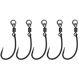 Prologic Swivel Hook CS - 5 Carp Hooks, Size: 4
