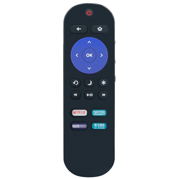 Replacement Remote Control Applicable for Sanyo Roku TV FW50R71F FW32R19F