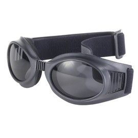 Pacific Coast Airfoil Motorcycle Riding Goggles Lens Kit (Black Frame/Smoke, Gold Mirror, Blue, Clear Lens)