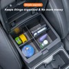 JKCOVER 2PCS Center Console Organizer Compatible with 2024 2025 Toyota