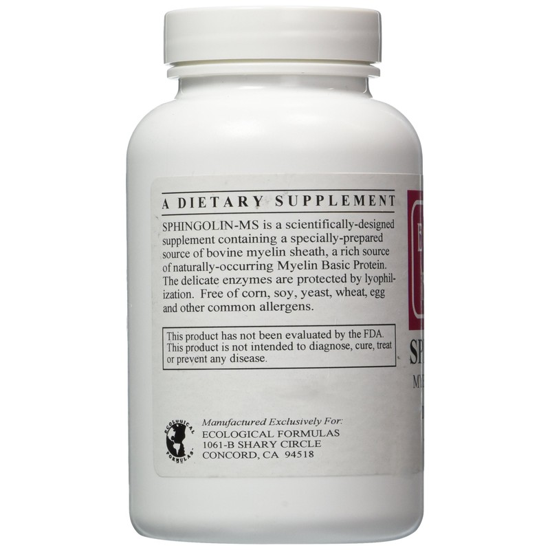 Ecological Formulas - Sphingolin 200 mg 240 caps [Health and