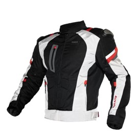 Heyjieyu Men's Motorcycle Jacket with CE Armor & Aluminum Shoulder Waterproof All Season Motorbike Riding Protective Gear