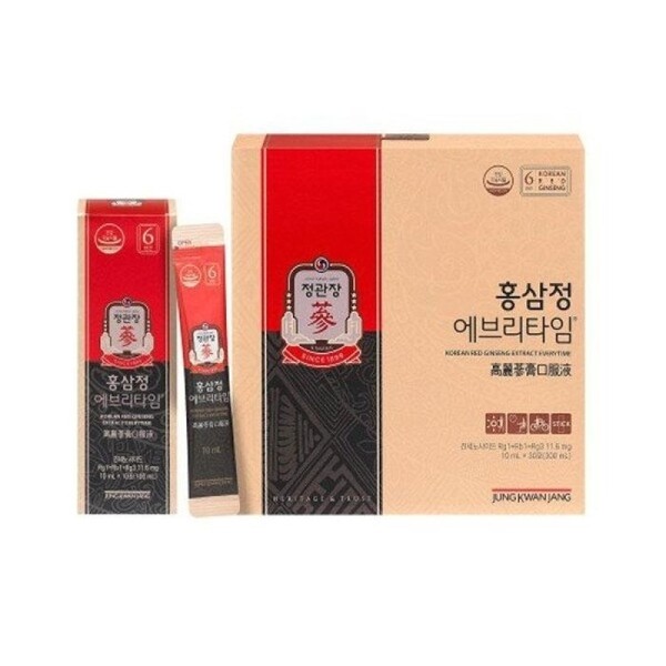 Jeonggwanjang Red Ginseng Extract Everytime 10mlx30ea/SH / 정관장홍삼정에브리타임10mlx30개입SH