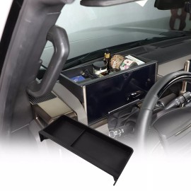 Carworld66 For Hummer EV 24-25 Central Control Dashboard Storage Anti-slip Storage Tray ABS