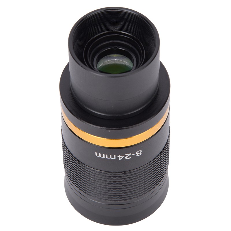 8~24mm Telescopic Eyepiece Continuous Zoom All Metal Telescope Eyepiece with