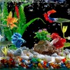 4 Pcs Betta Hammock & Fish Toys Set,Betta Fish Tank
