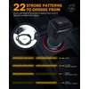 Xprite 2x16" Emergency Dash Strobe Lights, 22 Modes & Stable