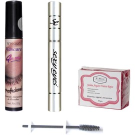 sexy eyes Pack Tratamiento Alargador para Pestañas Rimel Prosa Profesional Jabon Frutos Rojos Artesanal 50gr