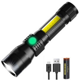 AOMEES UV Taschenlampe Zoombar 395nm Schwarzlicht Taschenlampe Extrem Hell Wiederaufladbar Schwarzlichtlampe IPX4 Wasserdicht Mini Taschenlampe Aufladbar Akku mit 7 Modi 1pcs