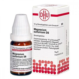 DHU Magnesium sulfuricum D6 Streukügelchen, 10 g Globuli