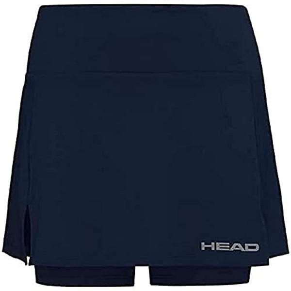 HEAD Club Basic Skort W Skirts Femme Bleu FR : M (Taille Fabricant : M)