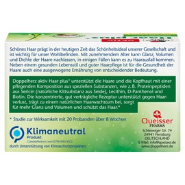 Doppelherz Hair Plus - Support against hair loss - 7 applications on the scalp