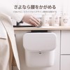 LYNLOO 9L Kitchen Trash Can Hanging Trash Can Hanging Trash