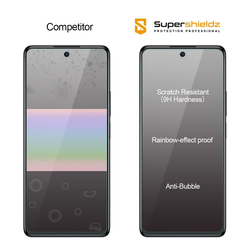 Supershieldz (2 Pack) Designed for TCL 50 XL 5G Tempered