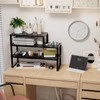 Wobmmi Expandable,Adjustable & Stackable Spice Rack, Cabinet Kitchen Countertop Shelf