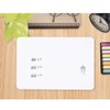 Supvox Mini White Boards Double-Sided Lap Boards with Dry Erase