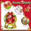 Blosssound 24 Pcs Christmas Photo Frame Craft with Stickers Christmas