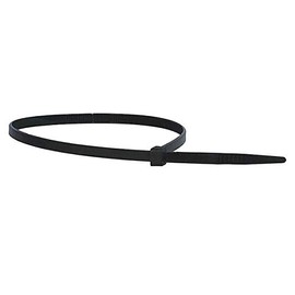 Monoprice Cable Tie 14 inch 50LBS, 100pcs/Pack - Black