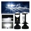 Kit Focos Led Para Coche H4/9003/hb2 Lupa Mini Proyector