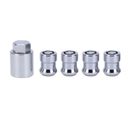 Wheel Lock Lug Nut Set (Short) for 2007-2025 Honda CR-V, 2016 Civic, 2008-2012 Accord Anti-Theft Chrome Alloy 08W42-SCV-101 08W42SCV101