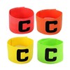 iwobi 4 Pcs Football Band Soccer Captain's Armband, Anti-Drop for