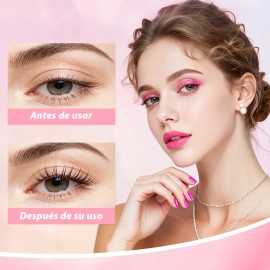 Kit De Pestañas Y Cejas Planchado Diseño Profesional Rizado