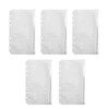 ChasCoCo Binder Pocket, Organizer, 6 Holes, A6, 5 Pack Refills,