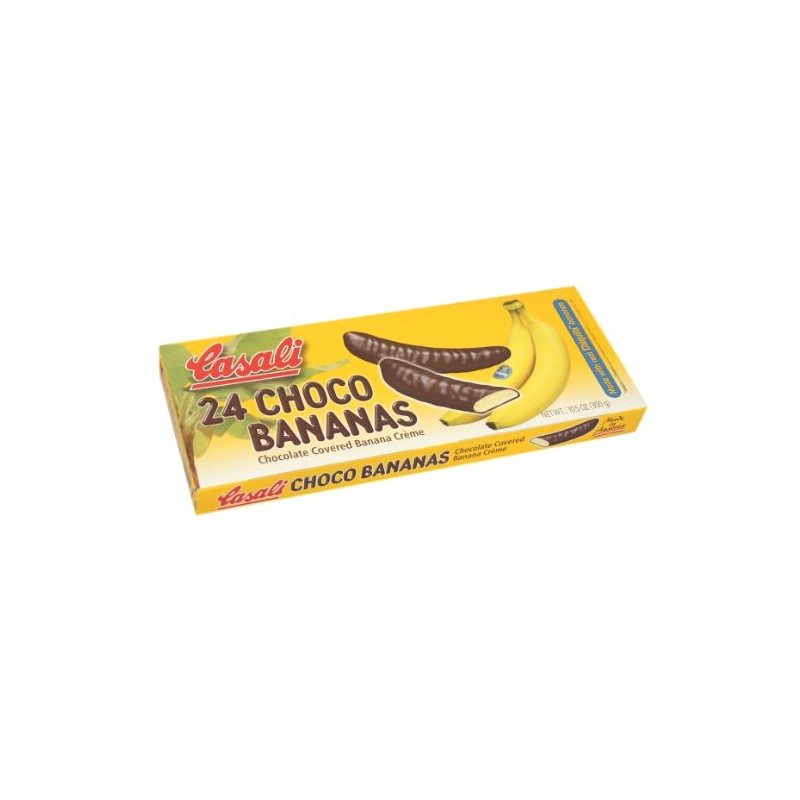 Casali Chocolate Bananas, 10.58-Ounce Trays (Pack of 4)