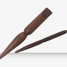 5개 발바닥 나무 지압봉 귀 압봉 발 괄사기구 5 Pieces Wooden Foot Acupressure Rollers Ear Acupuncture Tools Foot Gua Sha Device